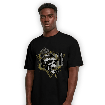 SE Craft Medium Olive 4s T Shirt Match Dont Trust Any - NastyJamz