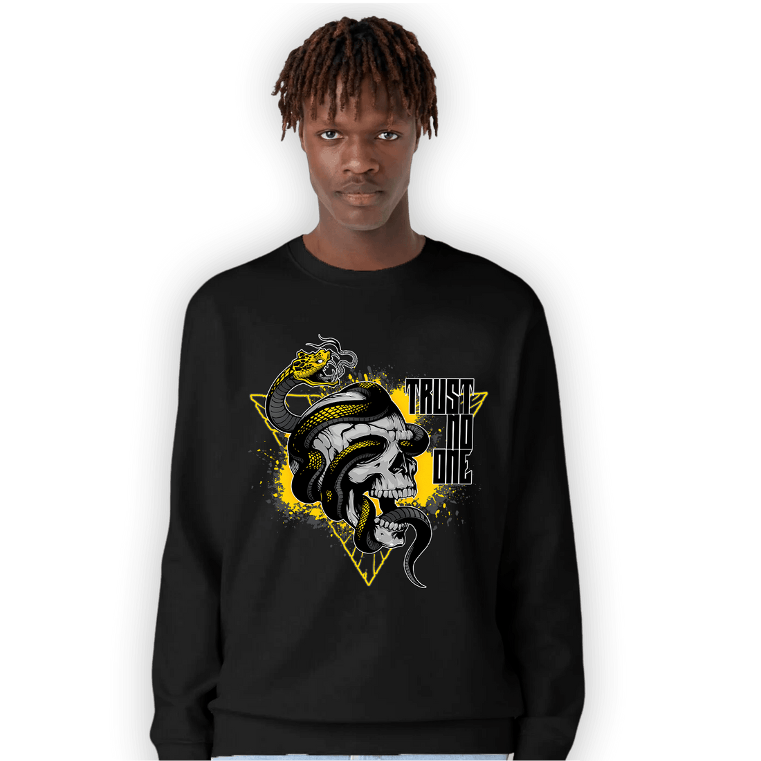 Thunder 4s Sweatshirt Match Dont Trust Any - NastyJamz