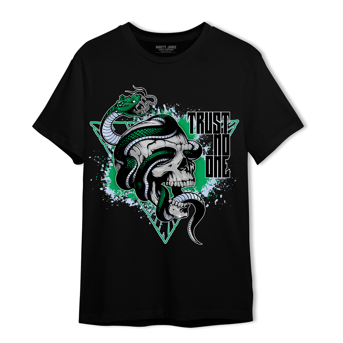 Lucky Green 5s T Shirt Match Dont Trust Any - NastyJamz