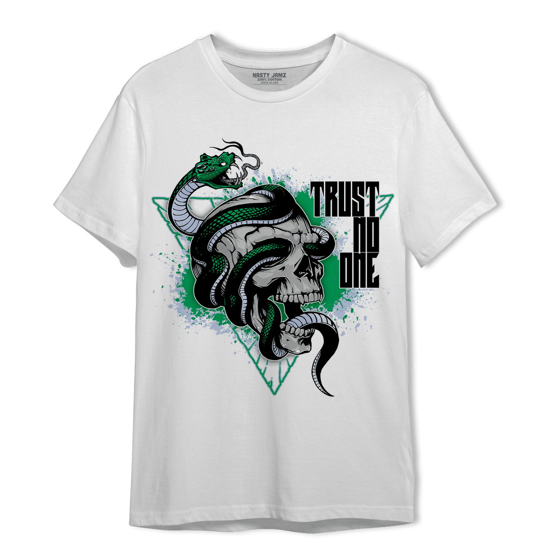 Lucky Green 5s T Shirt Match Dont Trust Any - NastyJamz