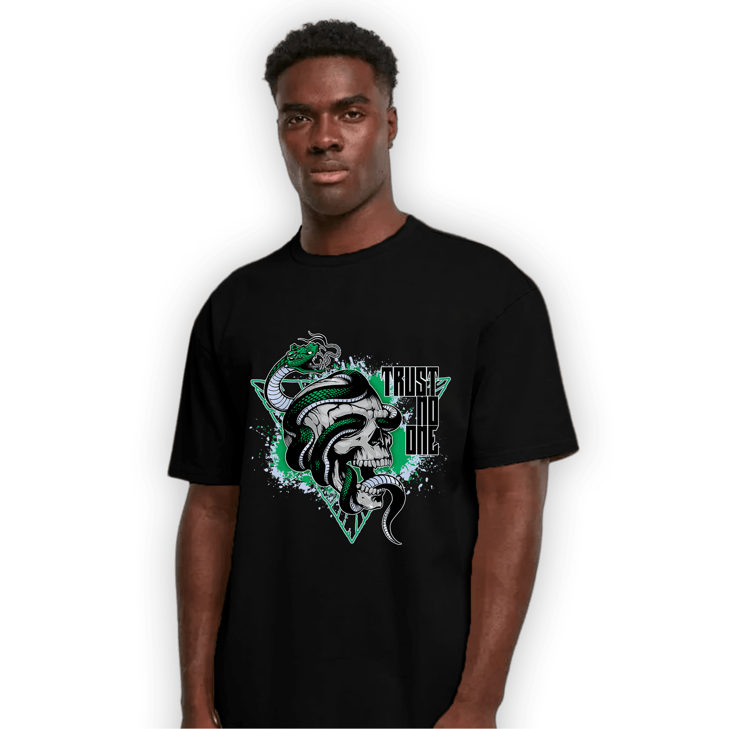 Lucky Green 5s T Shirt Match Dont Trust Any - NastyJamz