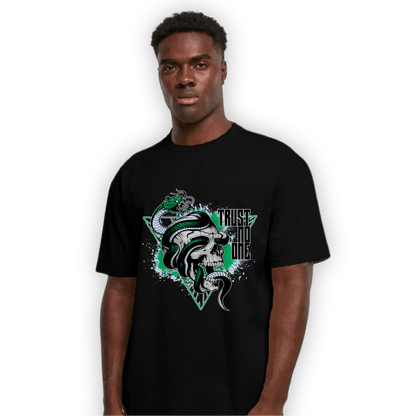 Lucky Green 5s T Shirt Match Dont Trust Any - NastyJamz