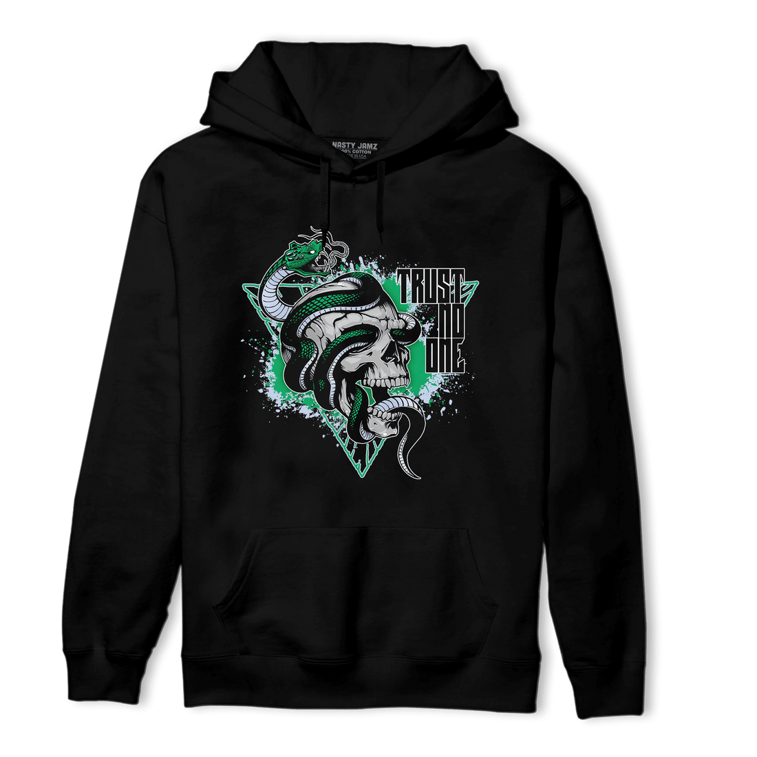Lucky Green 5s Hoodie Match Dont Trust Any - NastyJamz