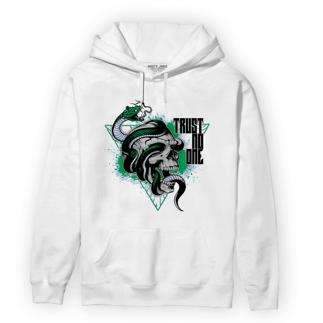 Lucky Green 5s Hoodie Match Dont Trust Any - NastyJamz