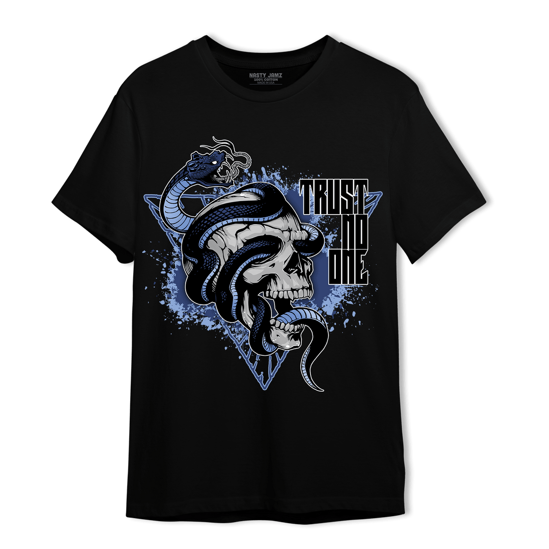 Midnight Navy 5s T Shirt Match Dont Trust Any - NastyJamz