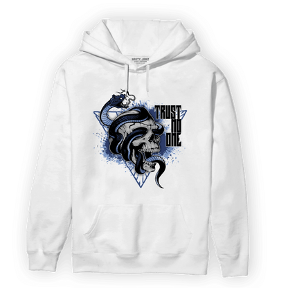 Midnight Navy 5s Hoodie Match Dont Trust Any - NastyJamz