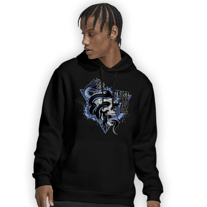 Midnight Navy 5s Hoodie Match Dont Trust Any - NastyJamz