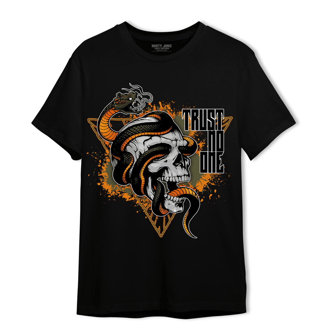 Olive 5s T Shirt Match Dont Trust Any - NastyJamz