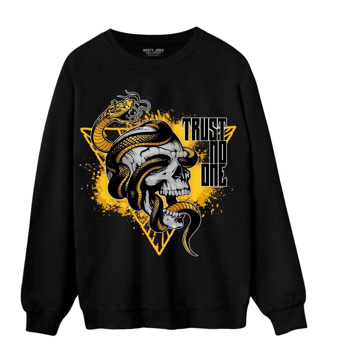 Yellow Ochre 6s Sweatshirt Match Dont Trust Any - NastyJamz