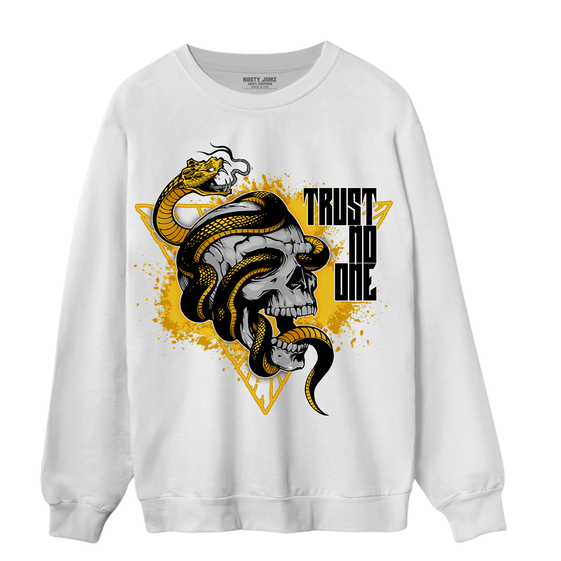 Yellow Ochre 6s Sweatshirt Match Dont Trust Any - NastyJamz