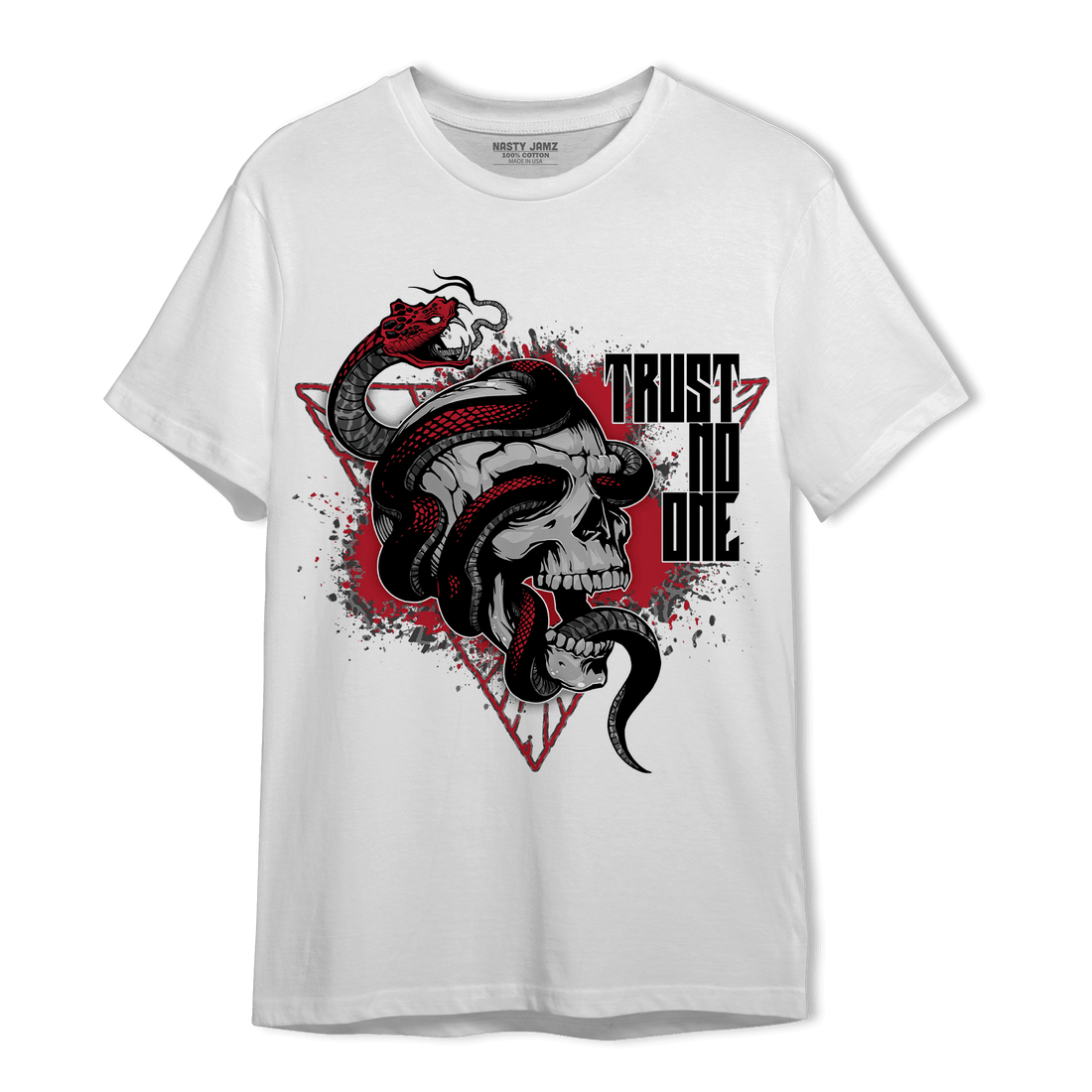 Spizike Low Bred T Shirt Match Dont Trust Any - NastyJamz