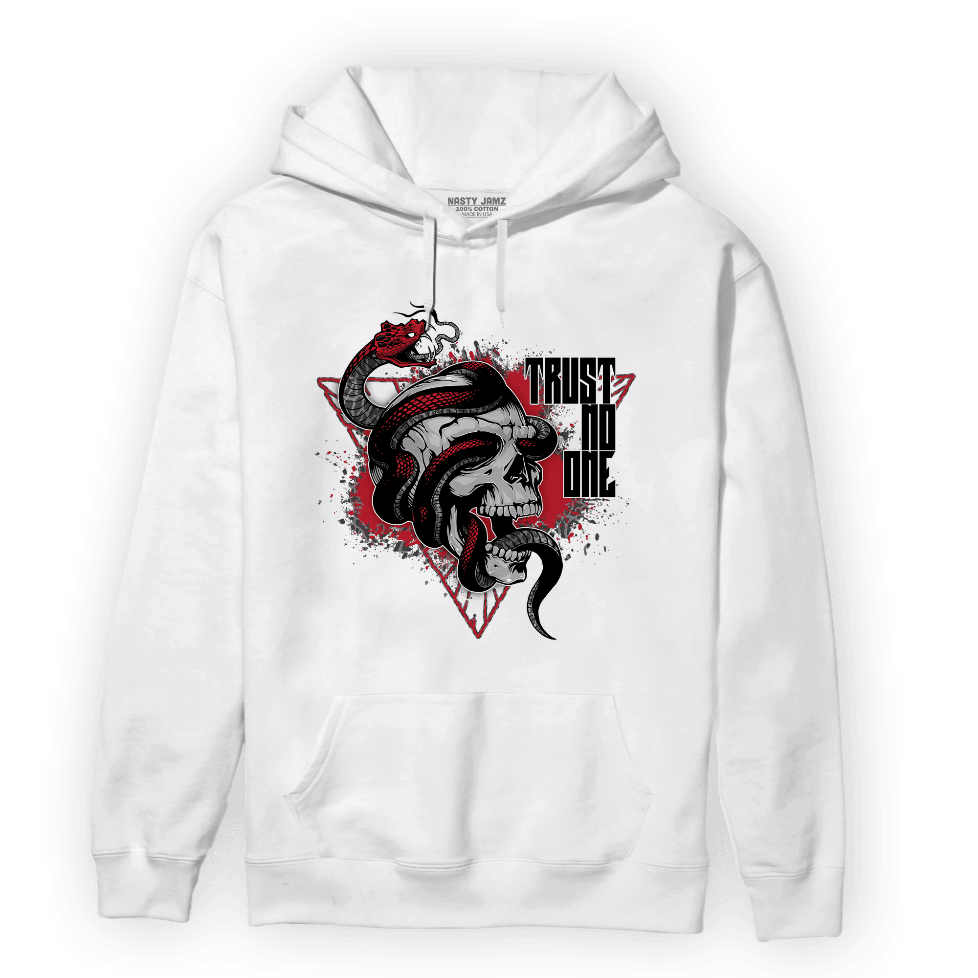 Spizike Low Bred Hoodie Match Dont Trust Any - NastyJamz