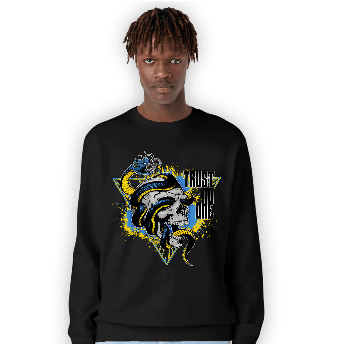 SB Dunk Bubbles Sweatshirt Match Dont Trust Any - NastyJamz