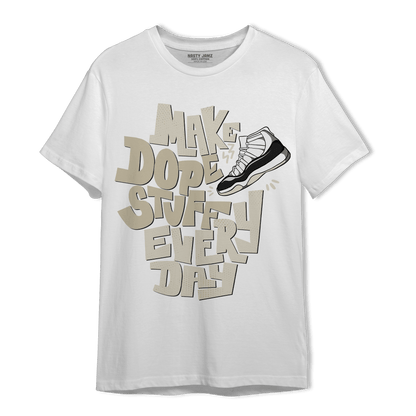 Gratitude 11s T Shirt Match Dope Sneaker - NastyJamz
