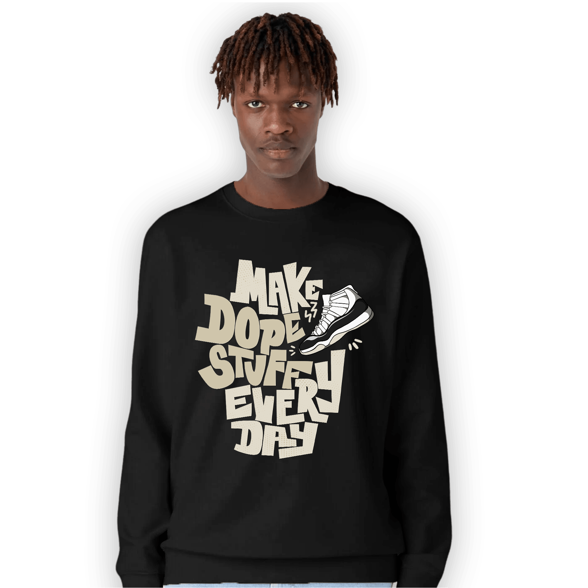 Gratitude 11s Sweatshirt Match Dope Sneaker - NastyJamz