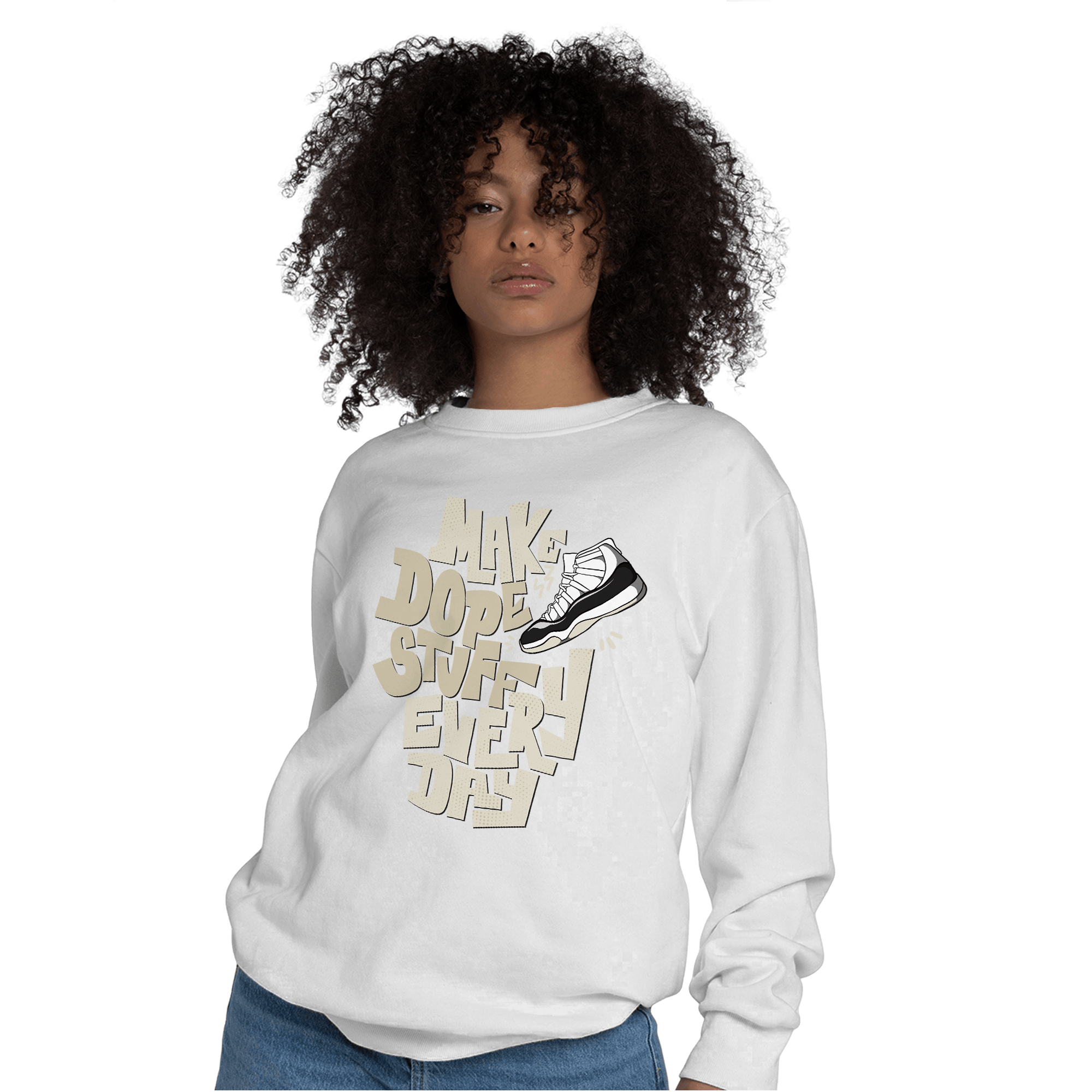 Gratitude 11s Sweatshirt Match Dope Sneaker - NastyJamz