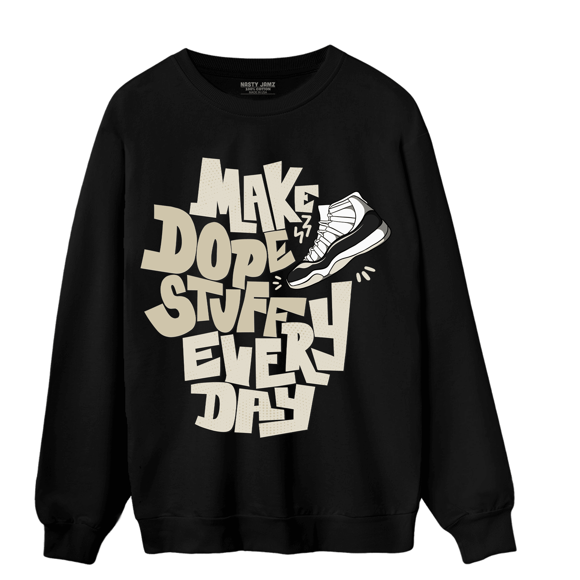 Gratitude 11s Sweatshirt Match Dope Sneaker - NastyJamz