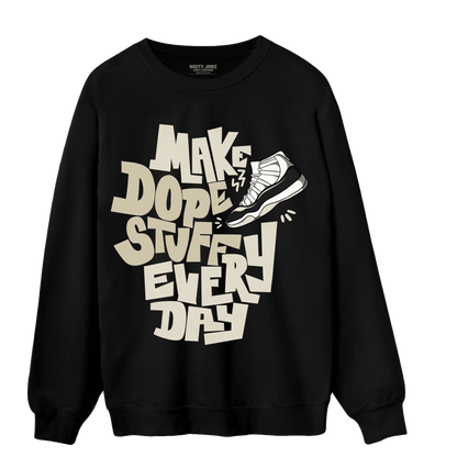 Gratitude 11s Sweatshirt Match Dope Sneaker - NastyJamz