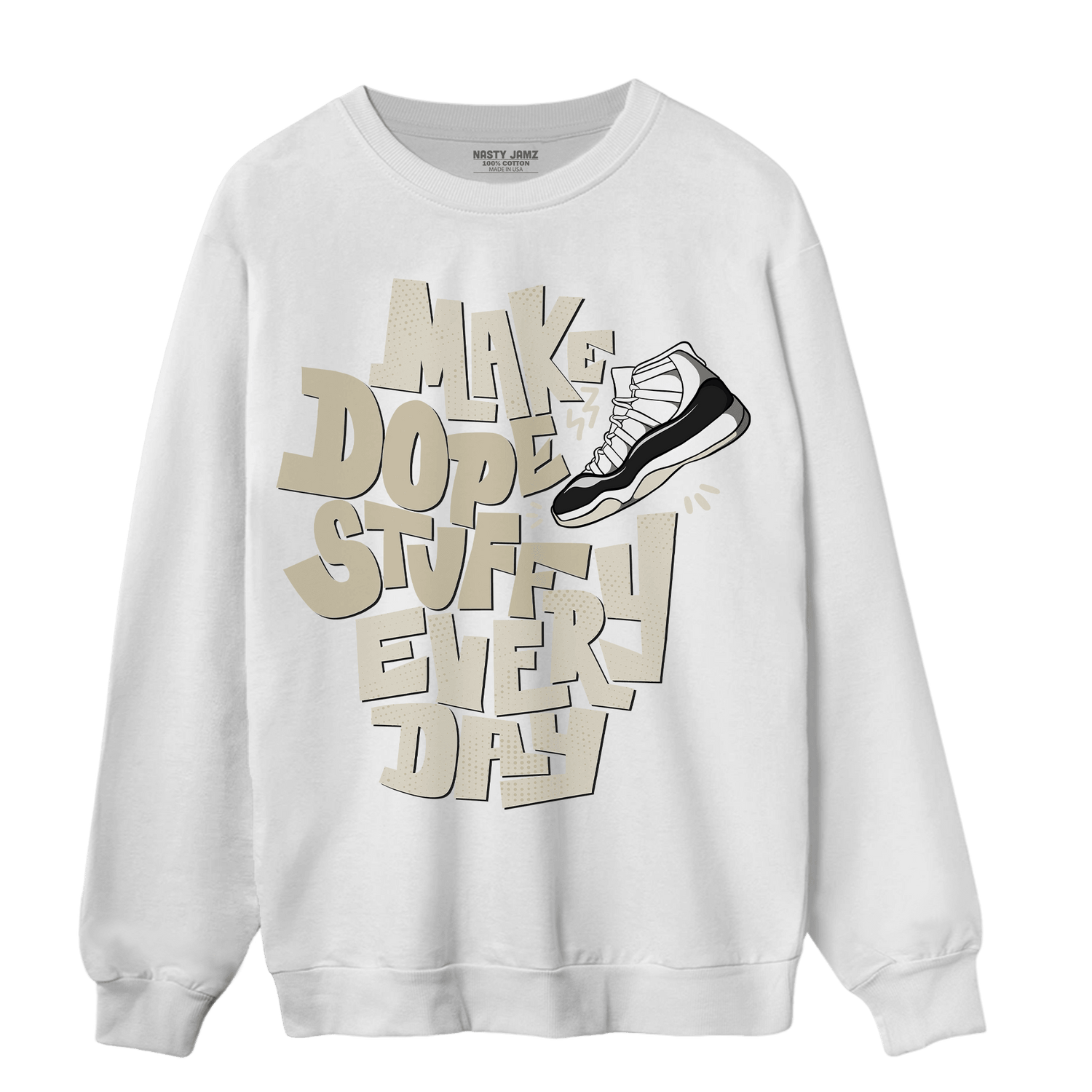 Gratitude 11s Sweatshirt Match Dope Sneaker - NastyJamz