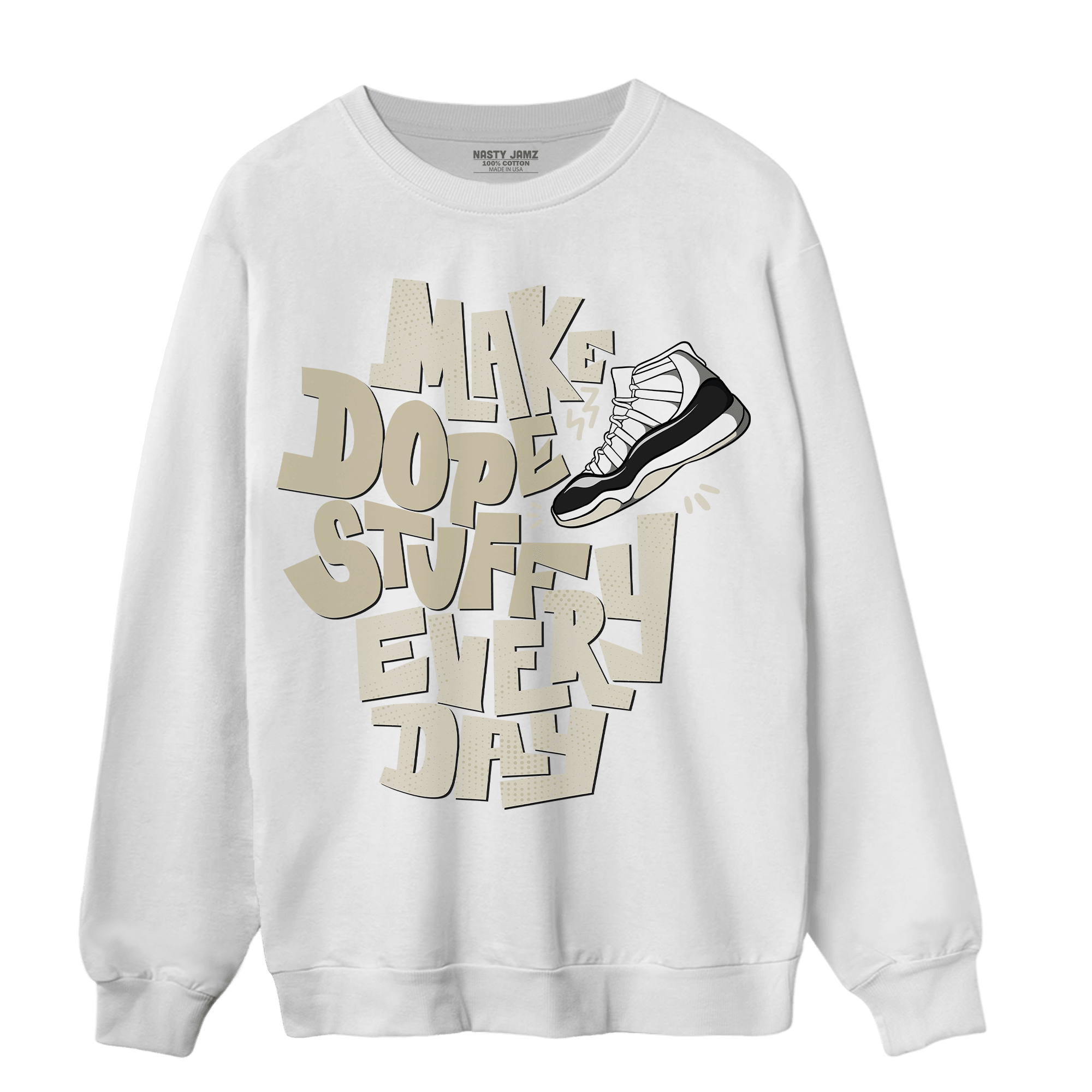 Gratitude 11s Sweatshirt Match Dope Sneaker - NastyJamz