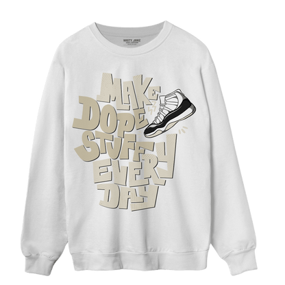 Gratitude 11s Sweatshirt Match Dope Sneaker - NastyJamz