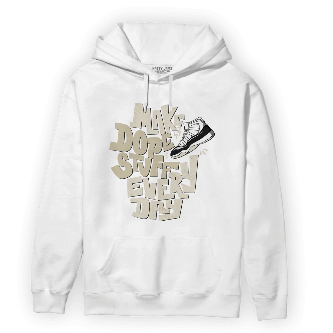Gratitude 11s Hoodie Match Dope Sneaker - NastyJamz