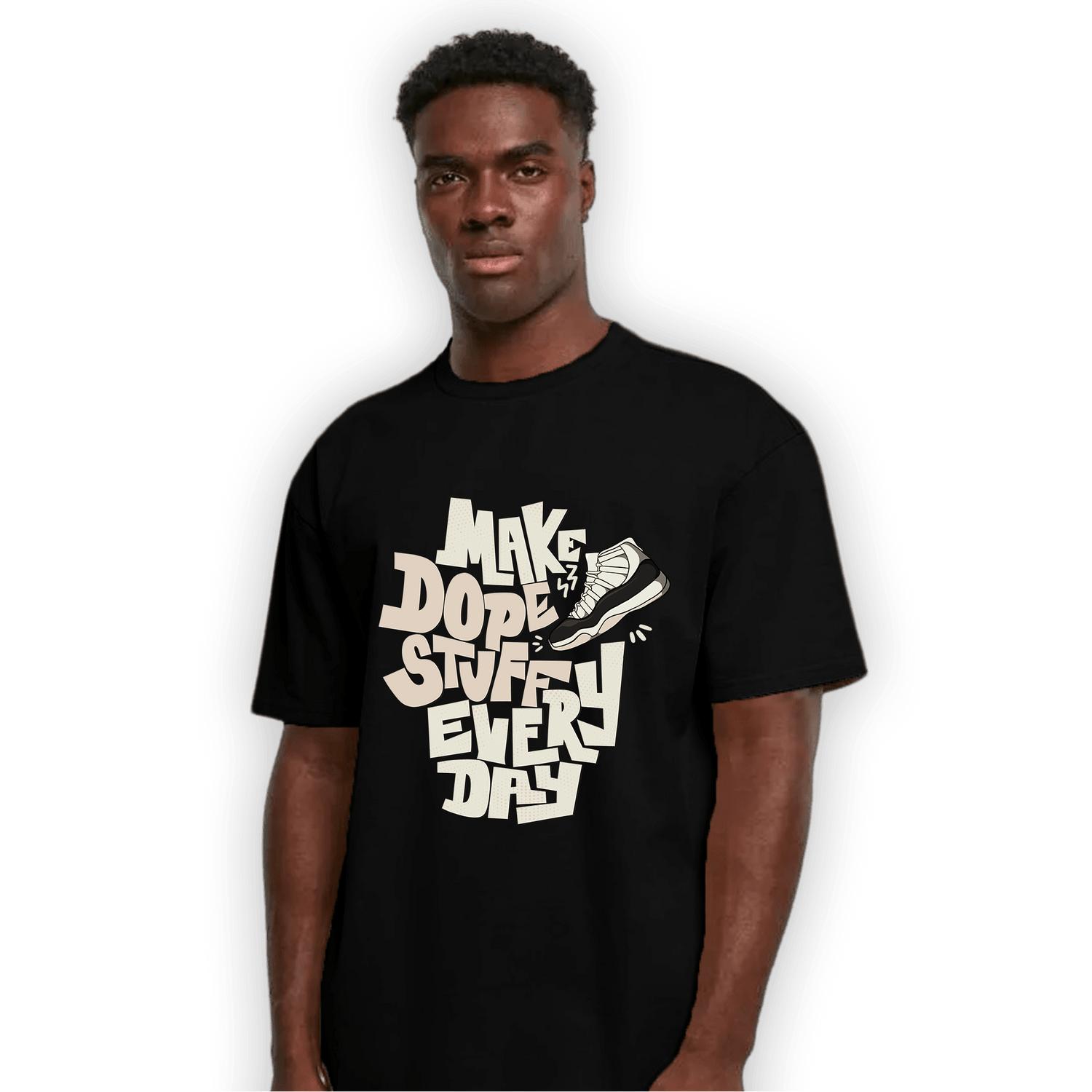 Neapolitan 11s T Shirt Match Dope Sneaker - NastyJamz
