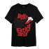 Cherry 12s T Shirt Match Dope Sneaker - NastyJamz