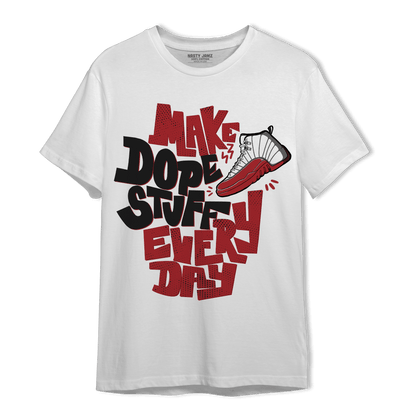 Cherry 12s T Shirt Match Dope Sneaker - NastyJamz