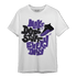 Field Purple 12s T Shirt Match Dope Sneaker - NastyJamz