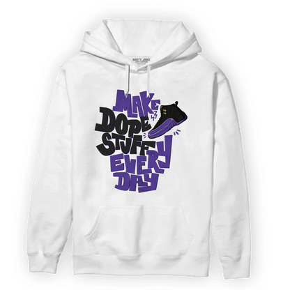 Field Purple 12s Hoodie Match Dope Sneaker - NastyJamz