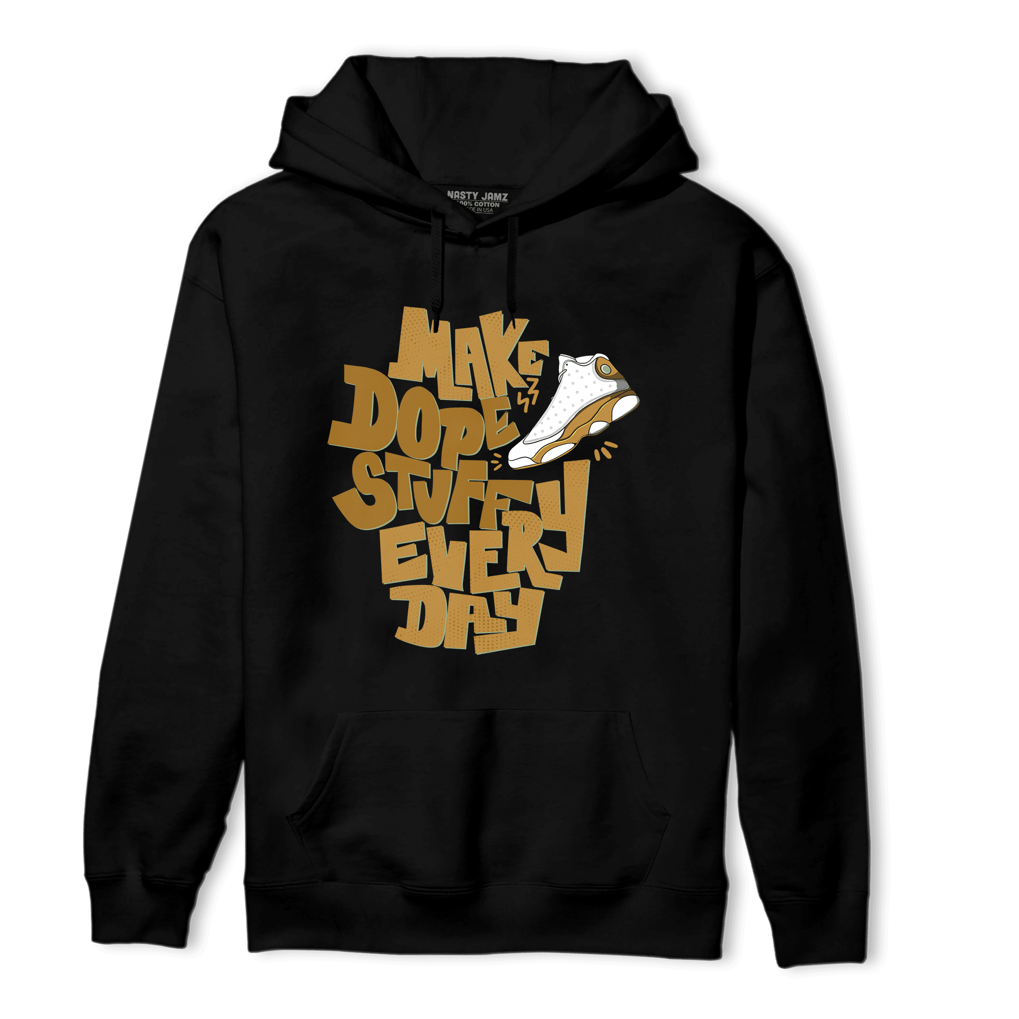 Wheat 13s Hoodie Match Dope Sneaker - NastyJamz