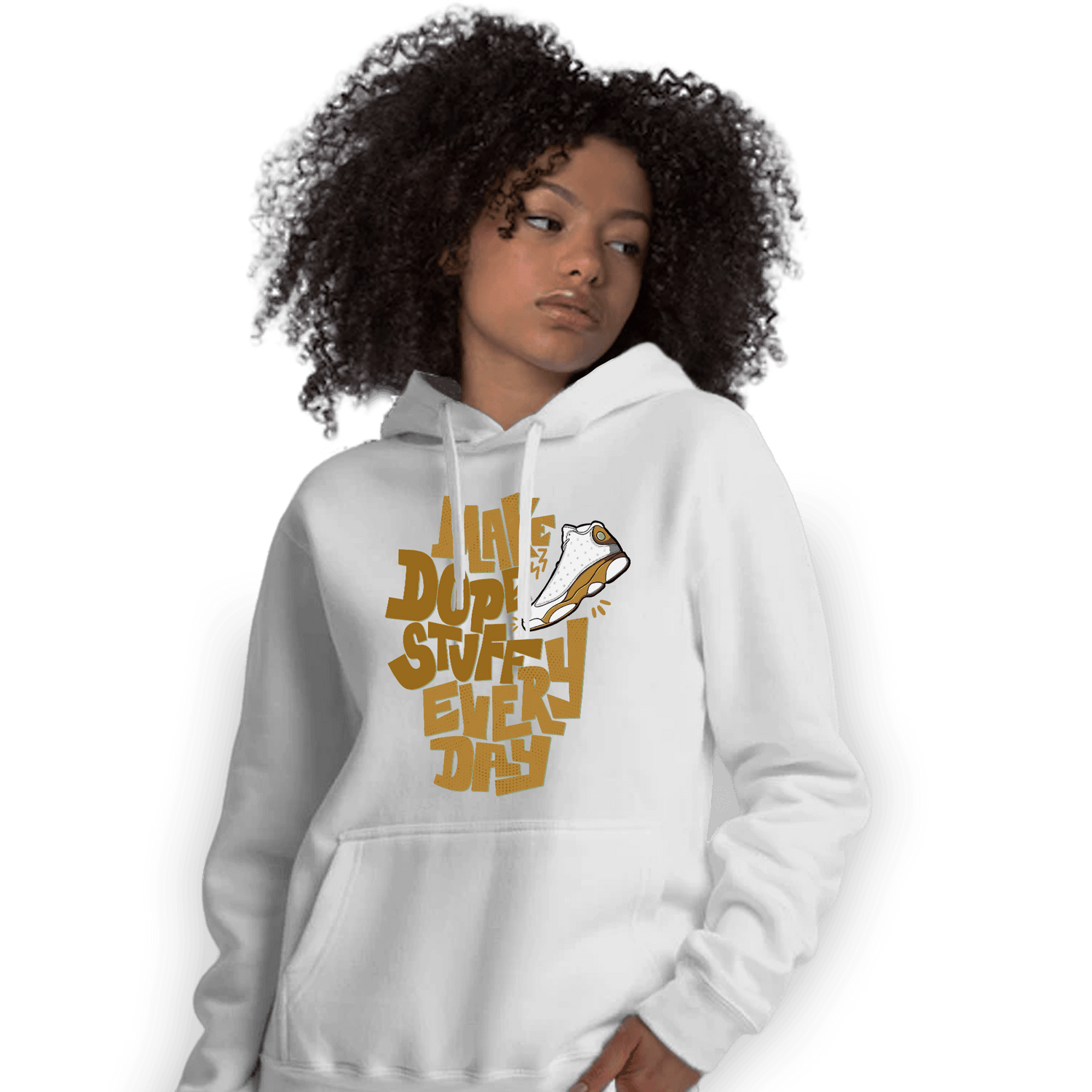 Wheat 13s Hoodie Match Dope Sneaker - NastyJamz
