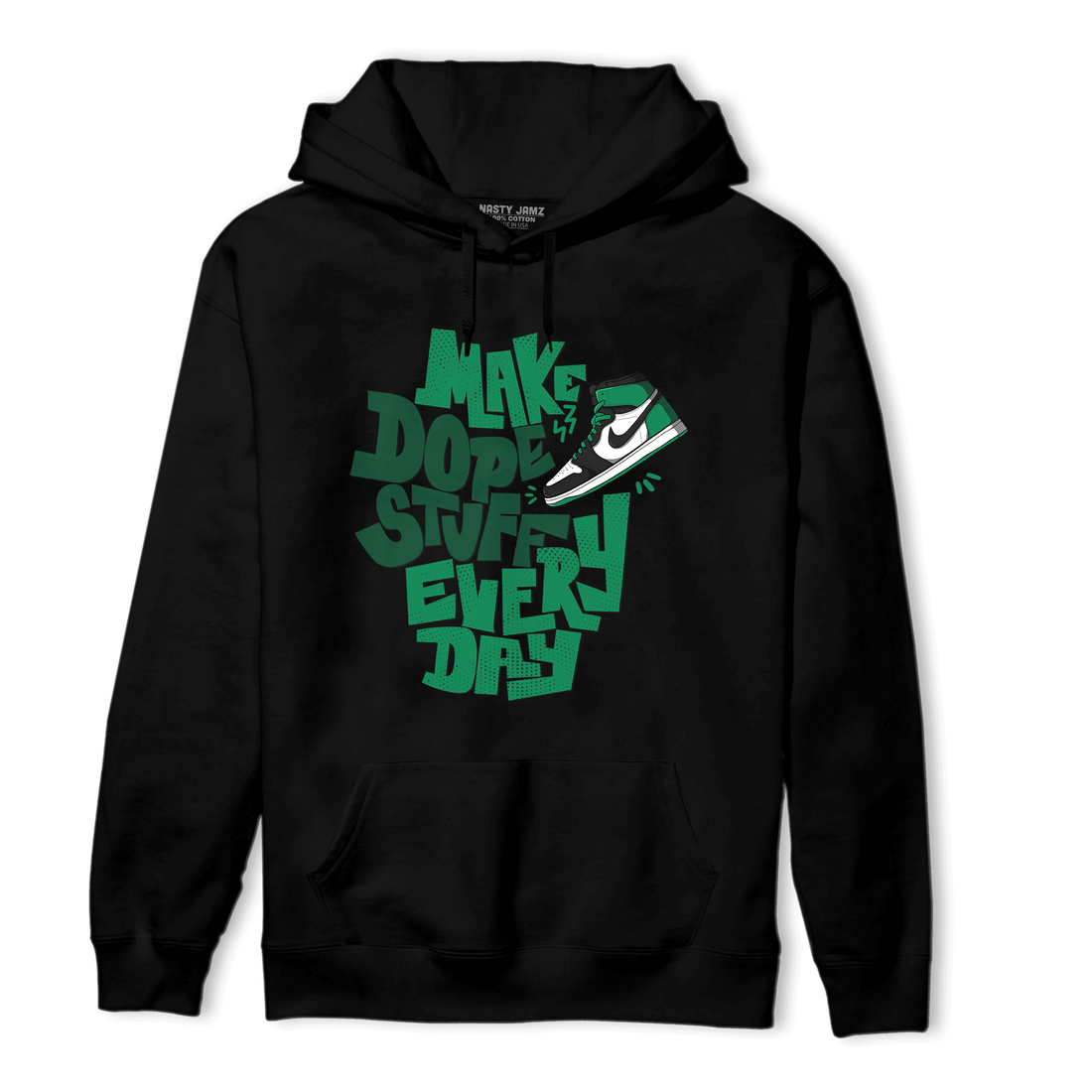 Celtic Lucky Green 1s Hoodie Match Dope Sneaker - NastyJamz