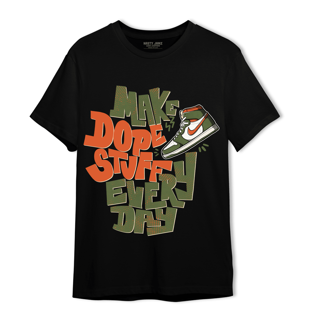 High OG Celadon 1s T Shirt Match Dope Sneaker - NastyJamz