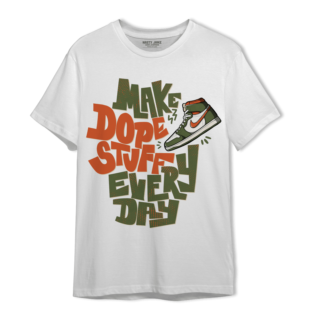 High OG Celadon 1s T Shirt Match Dope Sneaker - NastyJamz
