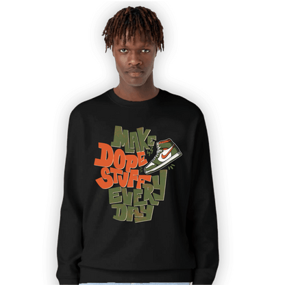 High OG Celadon 1s Sweatshirt Match Dope Sneaker - NastyJamz