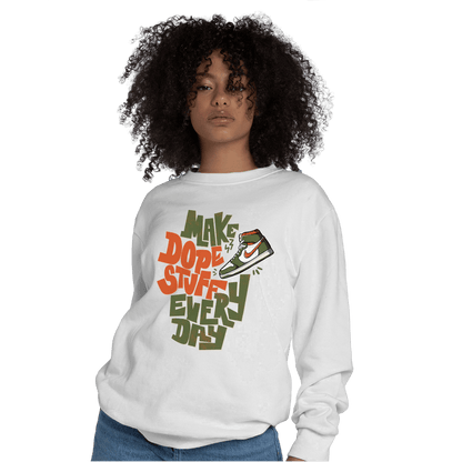 High OG Celadon 1s Sweatshirt Match Dope Sneaker - NastyJamz