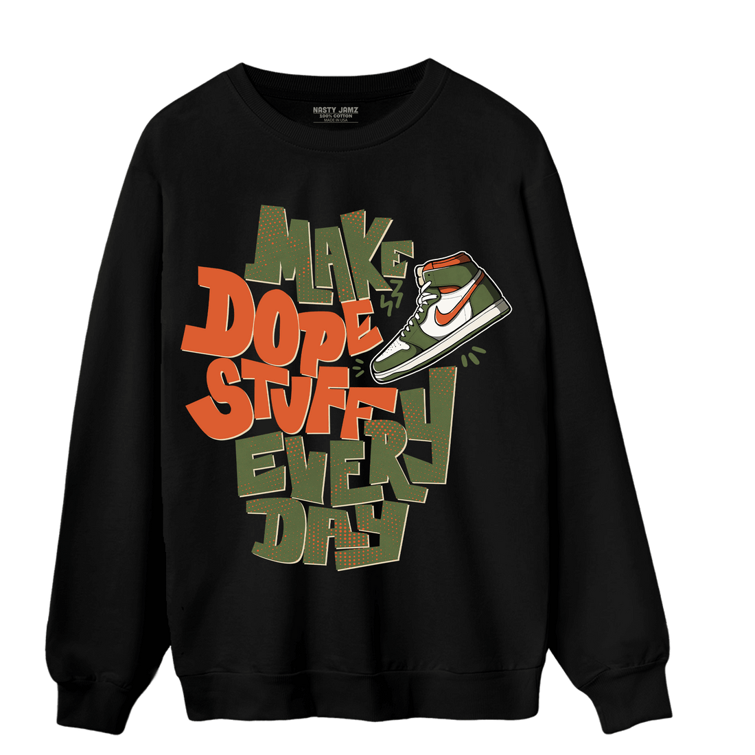 High OG Celadon 1s Sweatshirt Match Dope Sneaker - NastyJamz