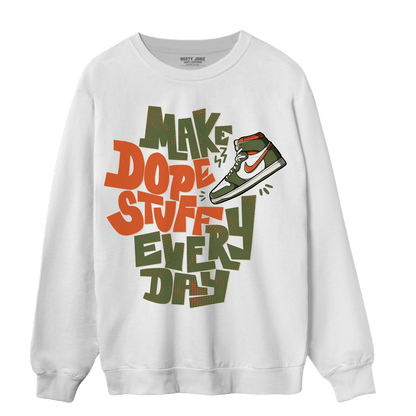 High OG Celadon 1s Sweatshirt Match Dope Sneaker - NastyJamz
