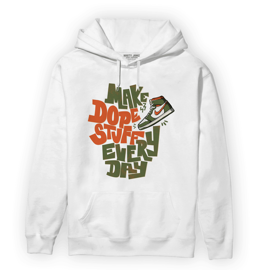 High OG Celadon 1s Hoodie Match Dope Sneaker - NastyJamz