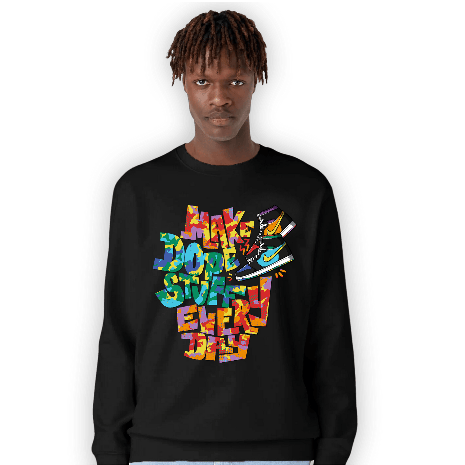 Mid GS Six Championships 1s Sweatshirt Match Dope Sneaker - NastyJamz
