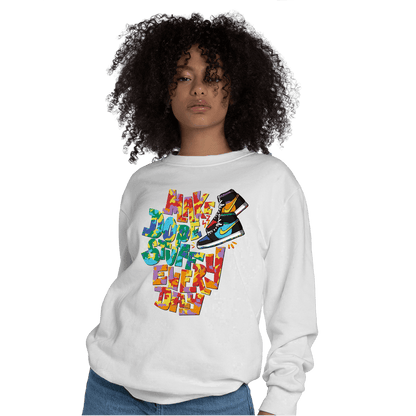 Mid GS Six Championships 1s Sweatshirt Match Dope Sneaker - NastyJamz