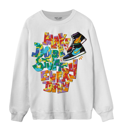 Mid GS Six Championships 1s Sweatshirt Match Dope Sneaker - NastyJamz
