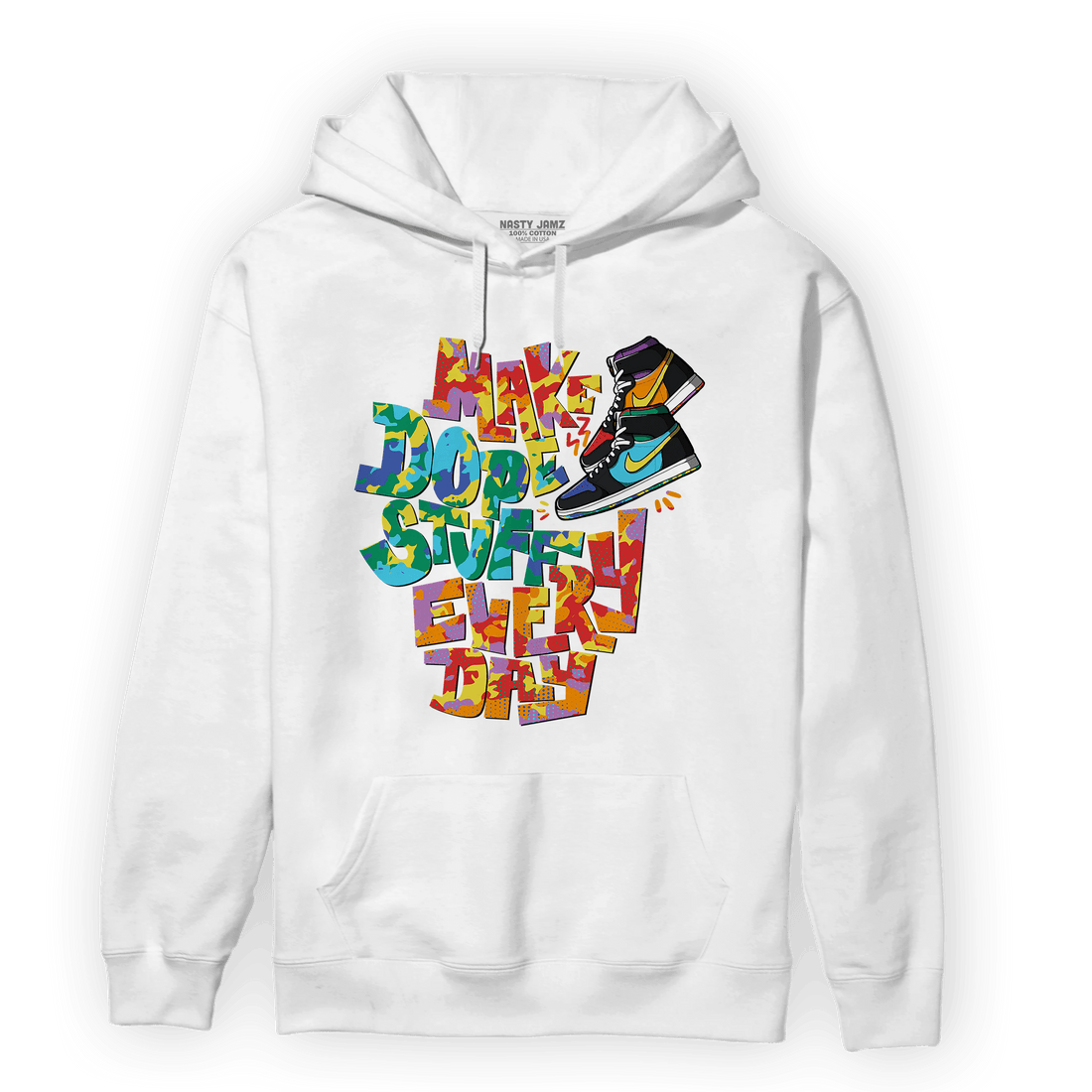 Mid GS Six Championships 1s Hoodie Match Dope Sneaker - NastyJamz