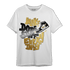 Mid SE Black Gold 1s T Shirt Match Dope Sneaker - NastyJamz