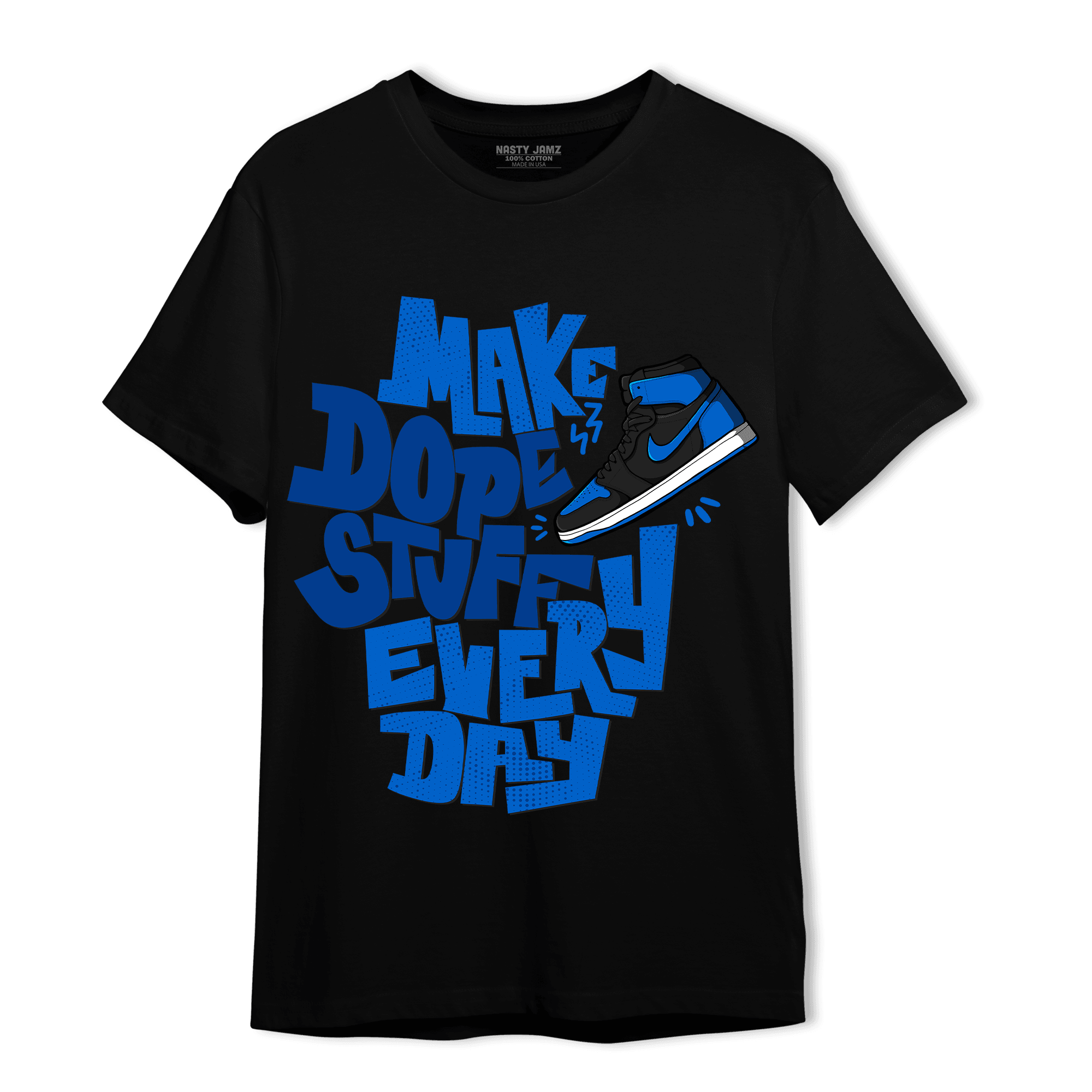 Royal Reimagined 1s T Shirt Match Dope Sneaker - NastyJamz