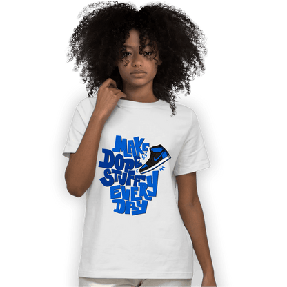 Royal Reimagined 1s T Shirt Match Dope Sneaker - NastyJamz
