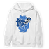 University Blue Toe 1s Hoodie Match Dope Sneaker - NastyJamz