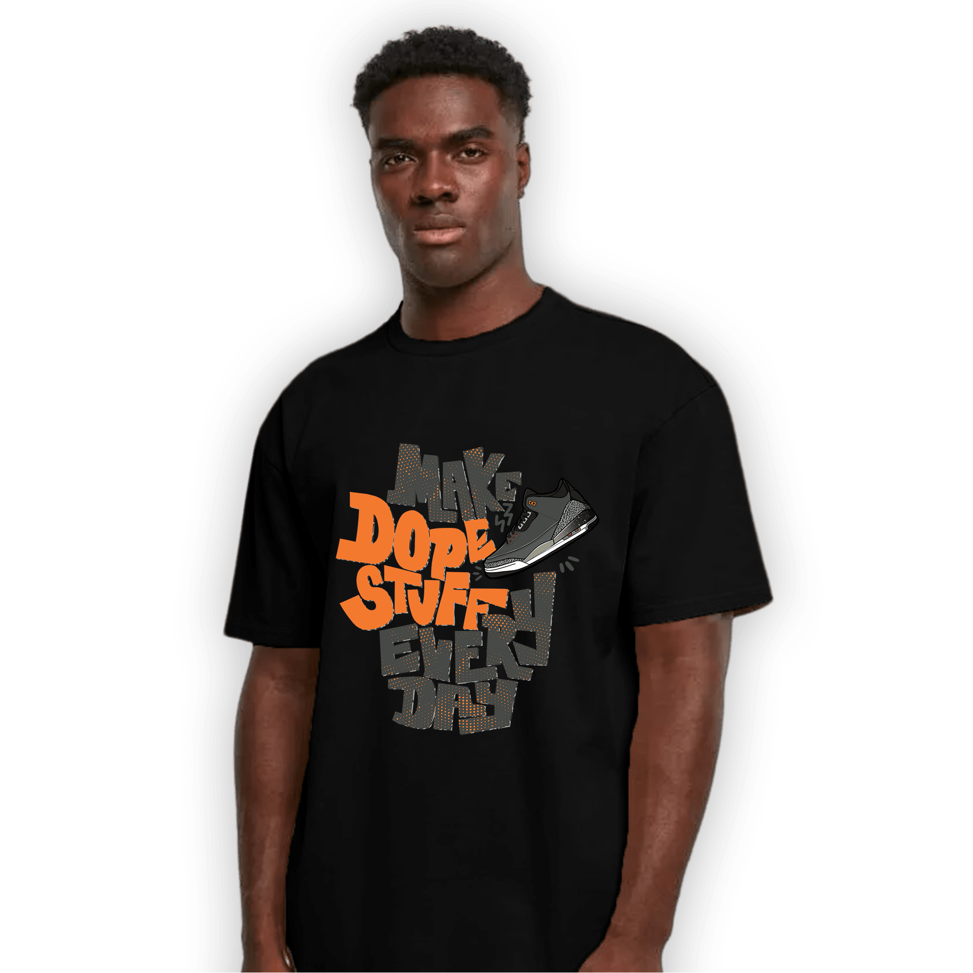 Fear Pack 3s T Shirt Match Dope Sneaker - NastyJamz